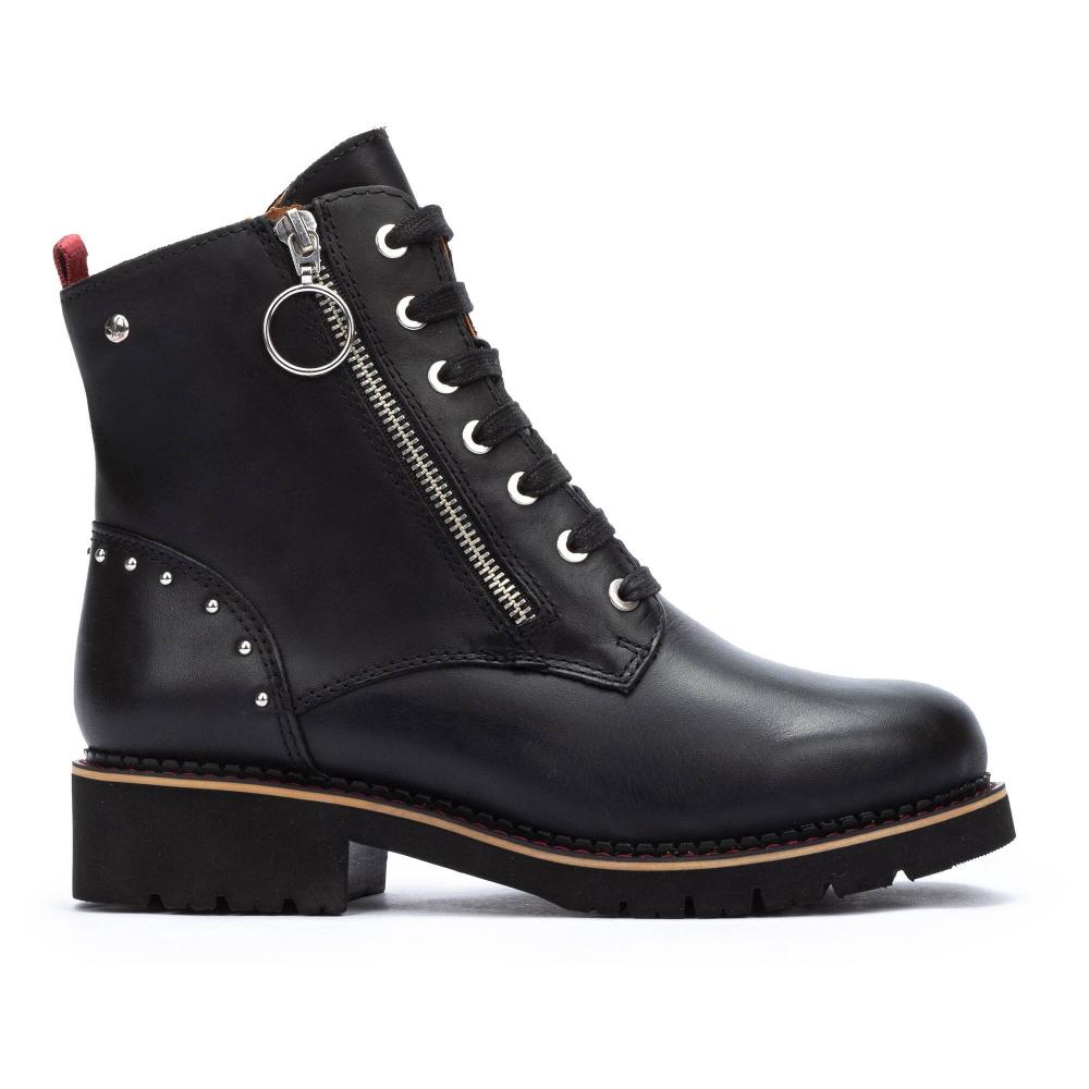 Pikolinos VICAR|vicar Lace-up Ankle Boots With Zipper Black | Women ...